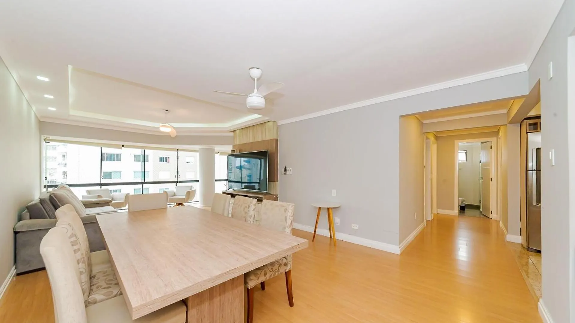 Amplo Apto 2 Suites Mais 1Quarto Vista Mar 50M Da Praia - Somente Familiares Balneario Camboriu Brezilya