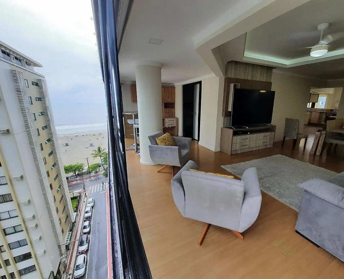 Apartment Amplo Apto 2 Suites Mais 1Quarto Vista Mar 50M Da Praia - Somente Familiares Balneario Camboriu